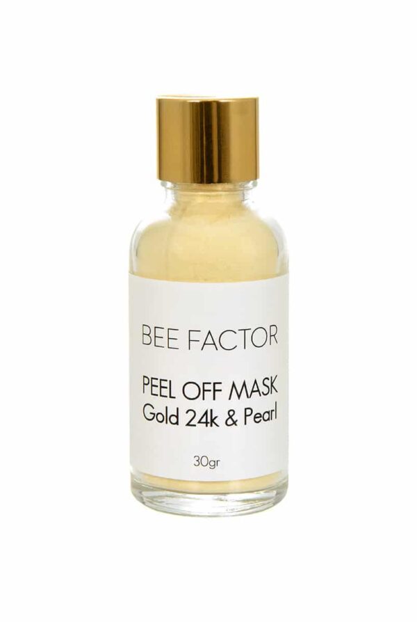 Bee Factor peel off μάσκα με χρυσό 24k και μαργαριτάρι 30g