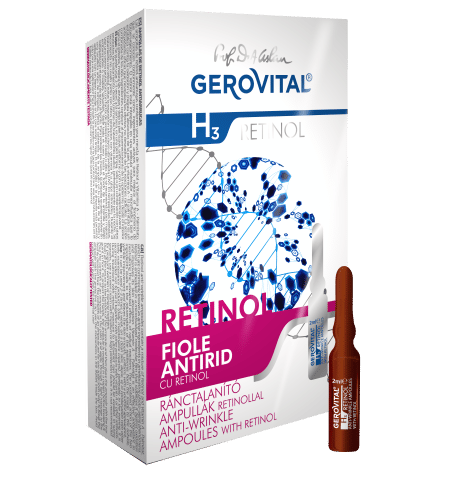 Gerovital αντιρυτιδικές αμπούλες ρετινόλης