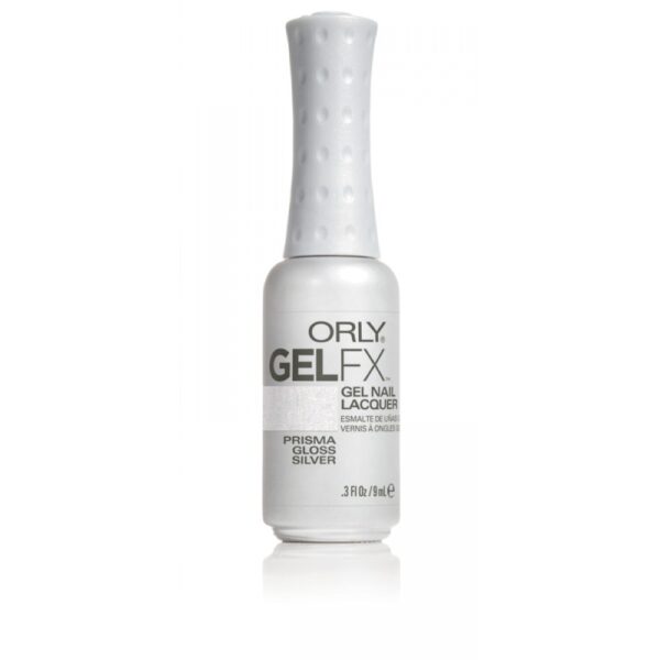 Orly ημιμόνιμο βερνίκι prisma gloss silver gel fx 30708 9ml