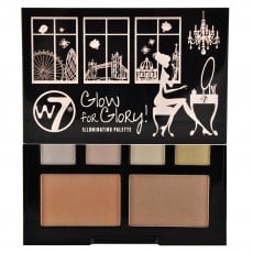 W7 glow for glory highlighter palette 5g