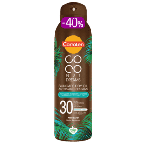 Carroten coconut dreams sunscreen dry oil SPF 30 150ml