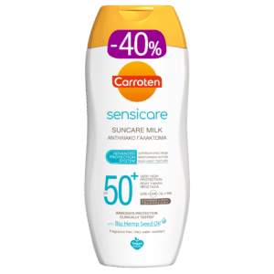 Carroten sensicare milk sunscreen emulsion SPF50+ 200ml