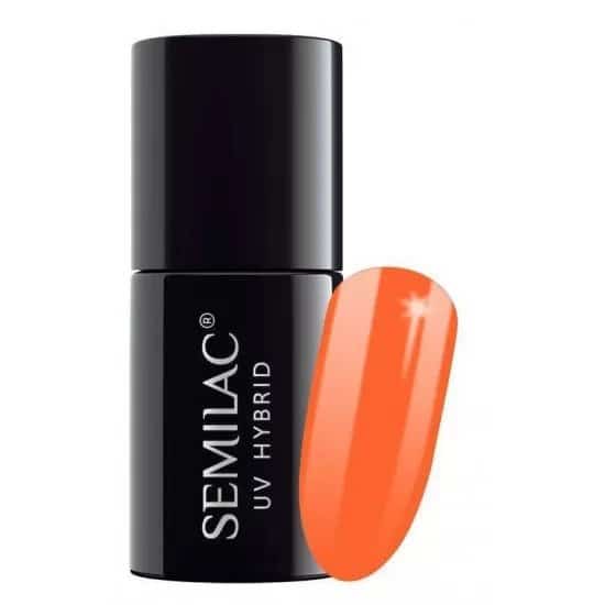Semilac ημιμόνιμο βερνίκι electric orange 045