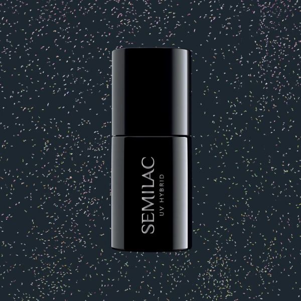 Semilac 325 Ημιμόνιμο βερνίκι Frosty Carbon Shimmer 7ml