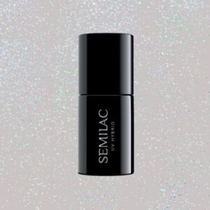 Semilac 338 Ημιμόνιμο βερνίκι Cozy Gray Shimmer 7ml