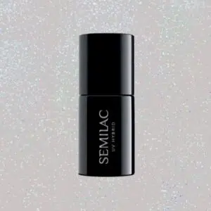Semilac 338 Ημιμόνιμο βερνίκι Cozy Gray Shimmer 7ml