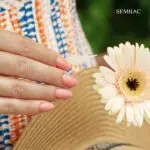 Semilac 371 Ημιμόνιμο βερνίκι Vivid Coral 7ml