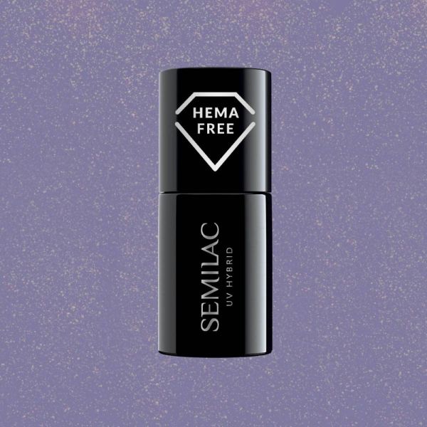 Semilac 379 Ημιμόνιμο βερνίκι HEMA FREE Shimmer Stone Saphirre 7 ml