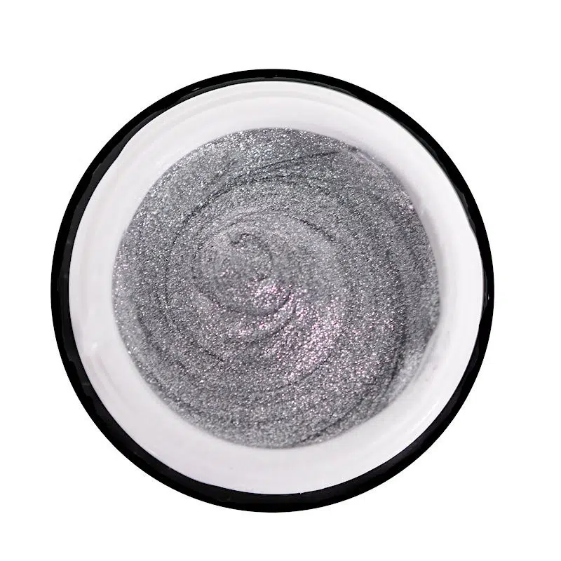Mecosmeo Glossy Paint Gel Silver 5ml