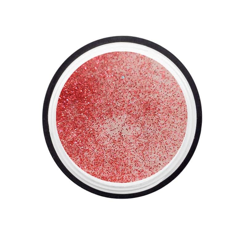 Mecosmeo Colour Powder Red Glitter 18g