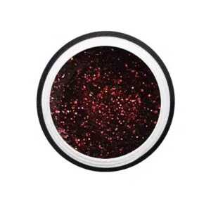 Mecosmeo Color Gel Sparkle Red 5ml