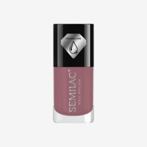 Semilac Μανό C250 - Ροζ Nude Pink Ενυδατικό Απλό Βερνίκι νυχιών Color & Care 7ml