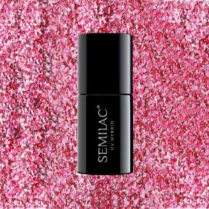 Semilac 296 Ημιμόνιμο Bερνίκι Intense Pink Shimmer 7ml