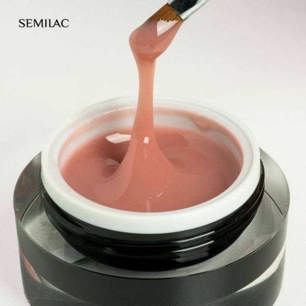 Semilac Gel Χτισίματος Builder Gel Cover Pink Beige 15ml