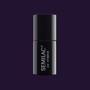 Semilac ημιμόνιμο βερνίκι black purple 100 7ml