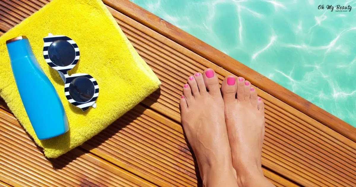 Νύχια ποδιών χρώμα