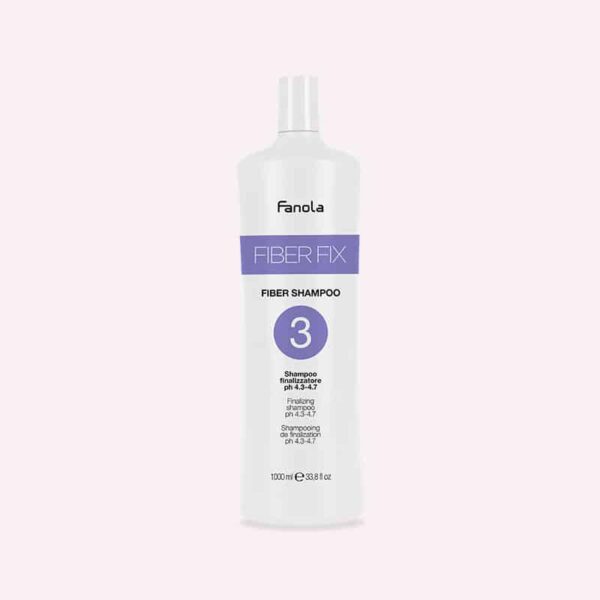 Fanola Σαμπουάν κλειδώματος θεραπείας με πεπτίδια και μαγνήσιο Fiber Shampoo Ν.3 1000ml
