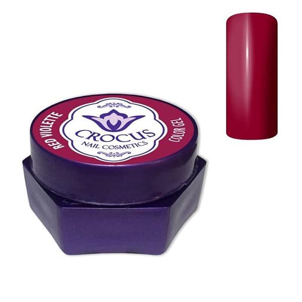 Crocus Red Violette Nail Color Gel