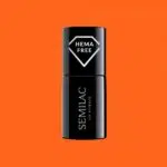 Semilac 433 Ημιμόνιμο βερνίκι Supporting Orange 7ml