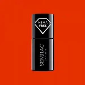 Semilac 434 Ημιμόνιμο βερνίκι Optimistic Red 7ml