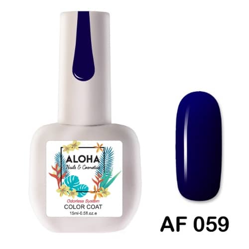 ALOHA Ημιμόνιμο βερνίκι 15ml – Color Coat AF 059