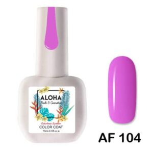 ALOHA Ημιμόνιμο βερνίκι 15ml – Color Coat AF 104