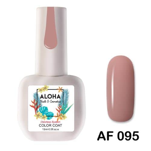 ALOHA Semi-permanent varnish 15ml – Color Coat AF 095