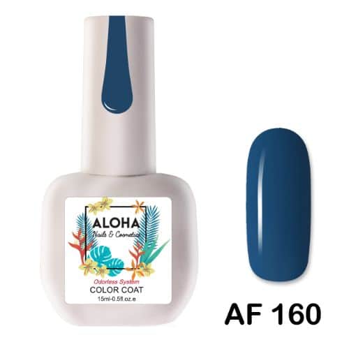 ALOHA Ημιμόνιμο βερνίκι 15ml – Color Coat AF 160