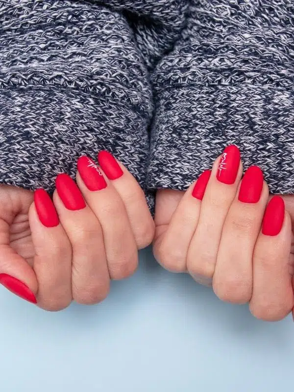 50 Σαγηνευτικά Μανικιούρ Κόκκινα Νύχια kokkina mat nyxia