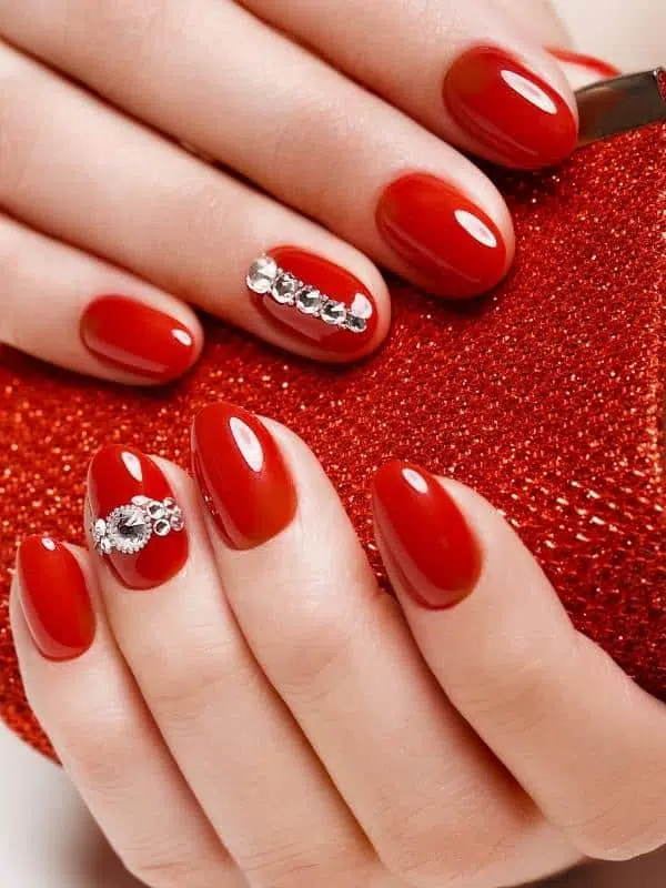 50 Σαγηνευτικά Μανικιούρ Κόκκινα Νύχια kokkina nyxia me kosmimata