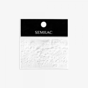 Semilac Εφέ νυχιών Nail Effect Transfer Foil No 22 White Lace
