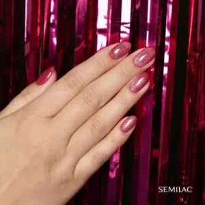 Semilac No 330 Ημιμόνιμο Βερνίκι Magnetic Glow Cat Eye Magentic Look 7ML