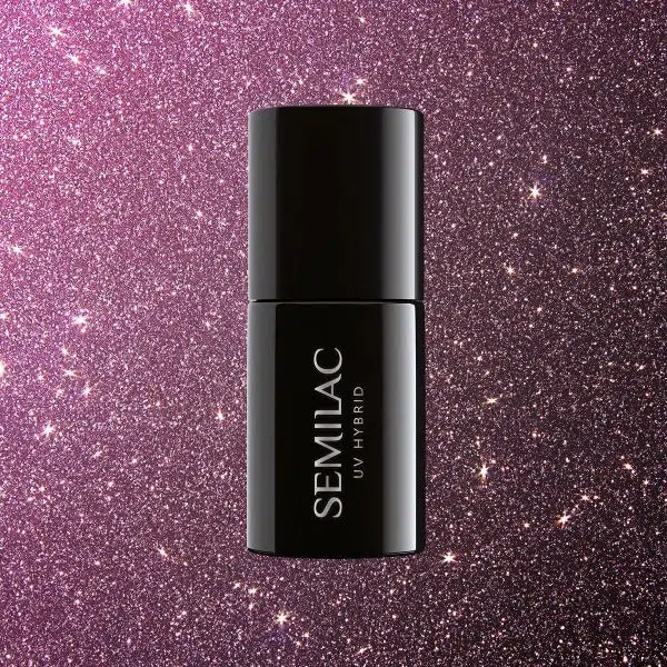 Semilac No 331 Ημιμόνιμο Βερνίκι Magnetic Glow Cat Eye Blink Pink 7ML