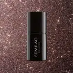 Semilac No 333 Ημιμόνιμο Βερνίκι Magnetic Glow Cat Eye Shine Brown 7ML