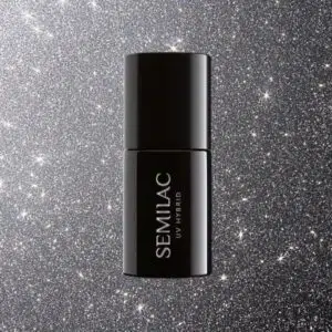 Semilac No 334 Ημιμόνιμο Βερνίκι Magnetic Glow Cat Eye Silver Lavender 7ML