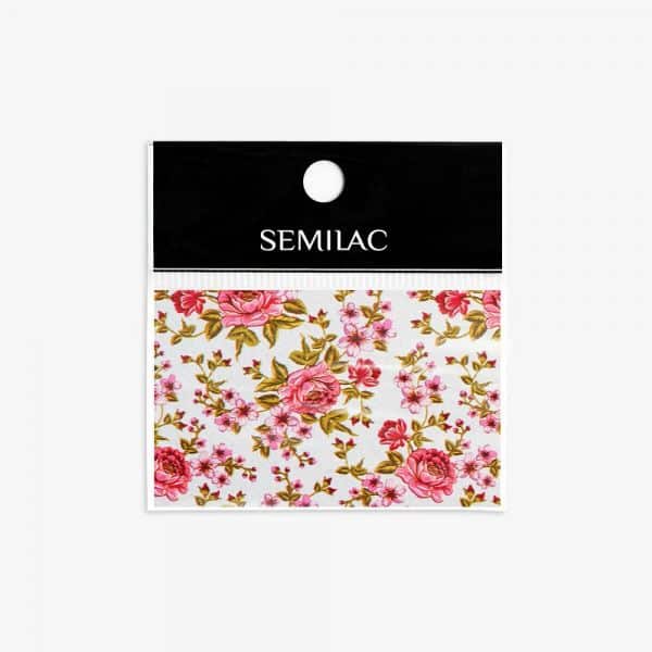 Semilac Εφέ νυχιών Nail Effect Transfer Foil No 34 Blooming Flowers