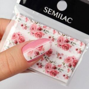 Semilac Εφέ νυχιών Nail Effect Transfer Foil No 27 Semilac Flowers