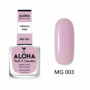 ALOHA Βερνίκι Νυχιών 10 ημερών με Gel Effect Χωρίς Λάμπα Magic Pro Nail Lacquer 15ml – MG 003