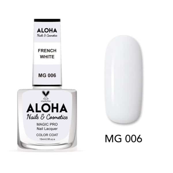ALOHA Βερνίκι Νυχιών 10 ημερών με Gel Effect Χωρίς Λάμπα Magic Pro Nail Lacquer 15ml – MG 006