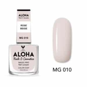 ALOHA Βερνίκι Νυχιών 10 ημερών με Gel Effect Χωρίς Λάμπα Magic Pro Nail Lacquer 15ml – MG 010