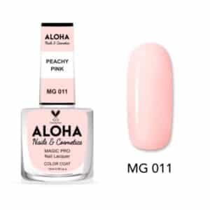 ALOHA Βερνίκι Νυχιών 10 ημερών με Gel Effect Χωρίς Λάμπα Magic Pro Nail Lacquer 15ml – MG 011