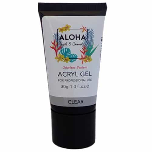 Aloha Acryl Gel UV/LED 30 gr – Clear (Διάφανο)