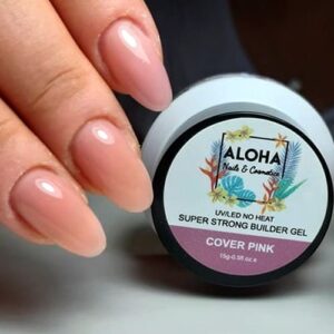 Aloha Super Strong No Heat Builder Gel 50g / Χρώμα: Cover Pink (Camouflage)