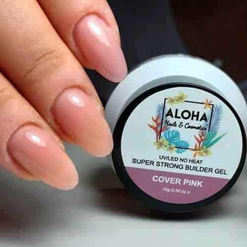 Aloha Super Strong No Heat Builder Gel 15g / Χρώμα: Cover Pink (Camouflage)