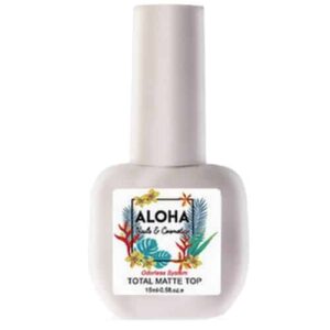 Aloha Ημιμόνιμο βερνίκι 15ml – Total Matte Top Coat / Ημιμόνιμο Ματ Top