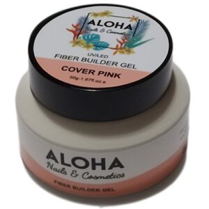 ALOHA Fiber Builder Gel 15g / Χρώμα: Cover Pink (Ροζ καμουφλάζ)