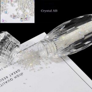 ALOHA Glass Mini Chaviar Nail Art Decoration 5g Transparent (Διάφανα)