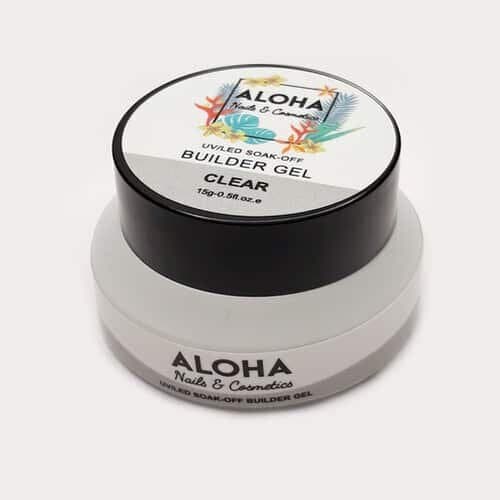 Aloha Soak off Builder Gel 15g / Color: Clear