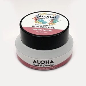 Aloha Soak off Builder Gel 15g / Χρώμα: Dark Nude