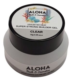 Aloha Super Strong No Heat Builder Gel 15g / Χρώμα: Clear (Διάφανο)